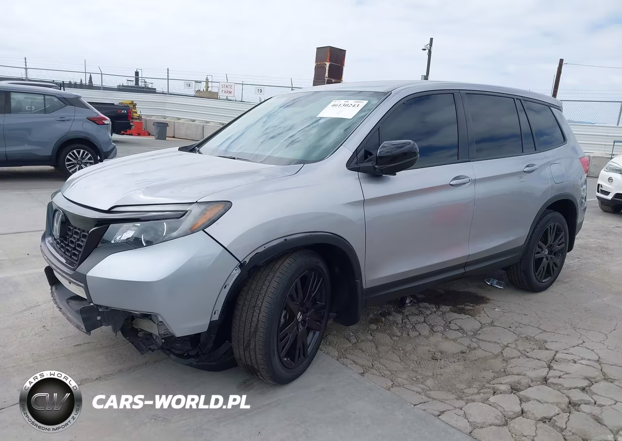 2021 Honda Passport 2Wd Sport VIN:5FNYF7H22MB002520 - 2