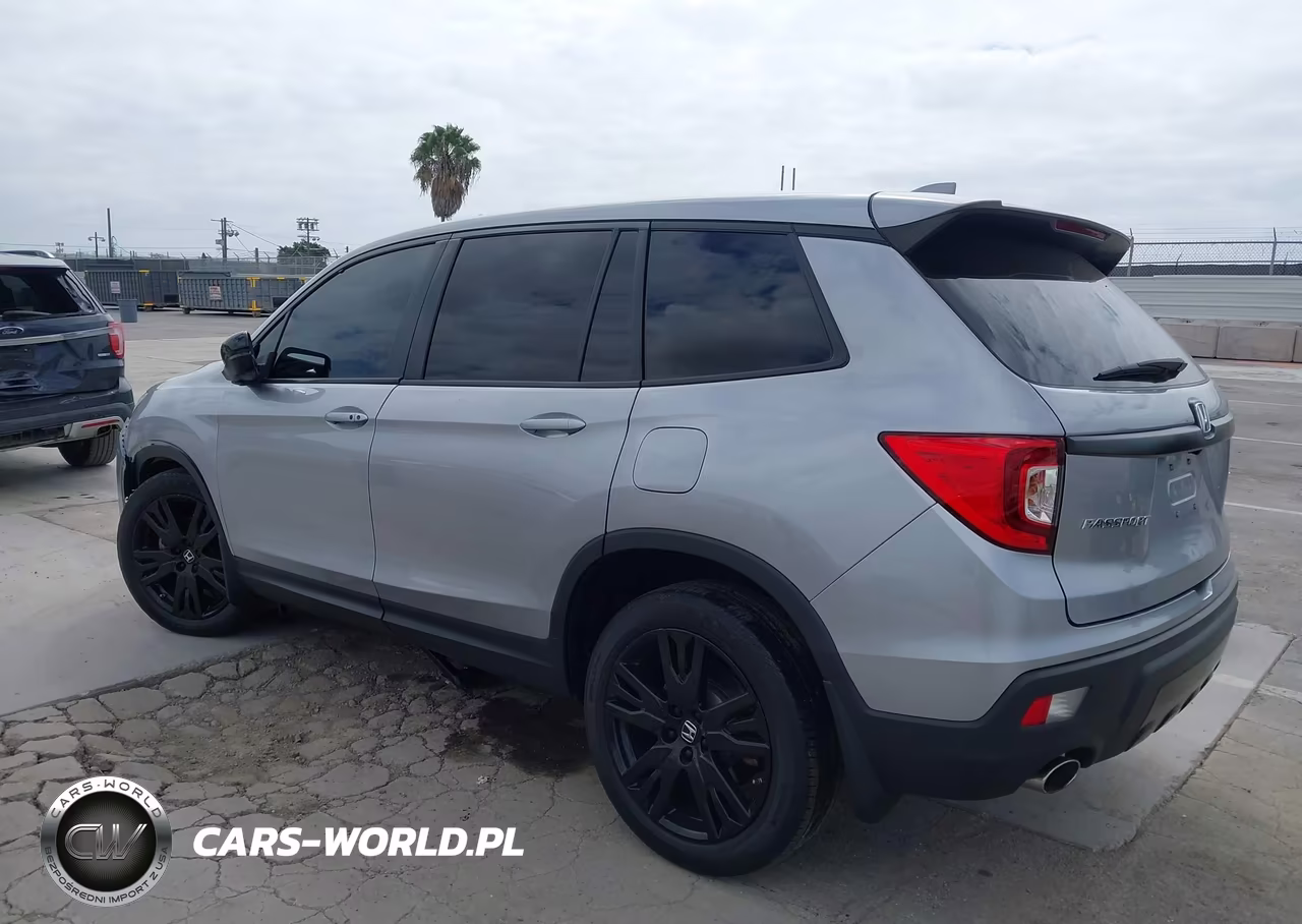 2021 Honda Passport 2Wd Sport VIN:5FNYF7H22MB002520 - 3