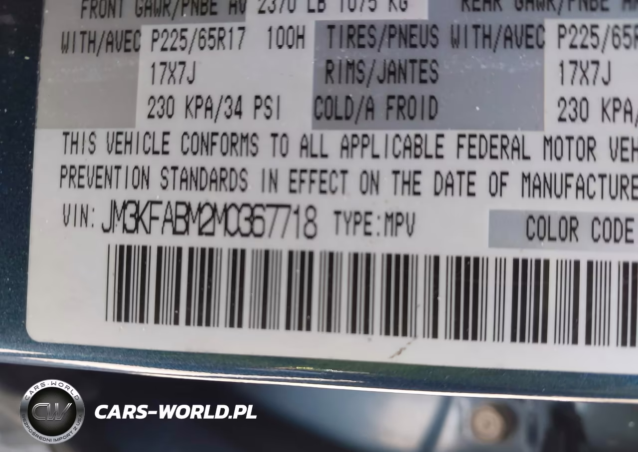 2021 Mazda Cx-5 Sport VIN:JM3KFABM2M0367718 - 9