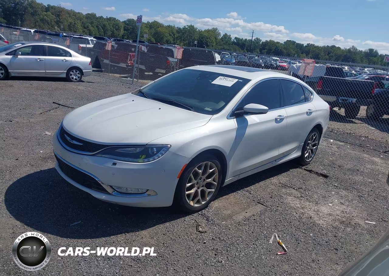 2015 Chrysler 200 C VIN:1C3CCCEG0FN601775 - 2