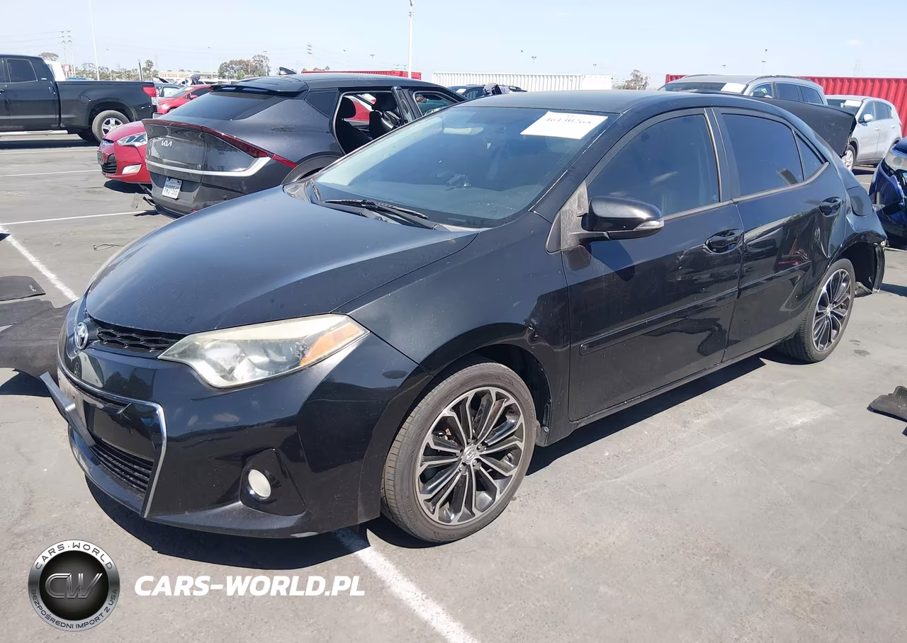 2016 Toyota Corolla S Plus VIN:5YFBURHE0GP418284 - 2