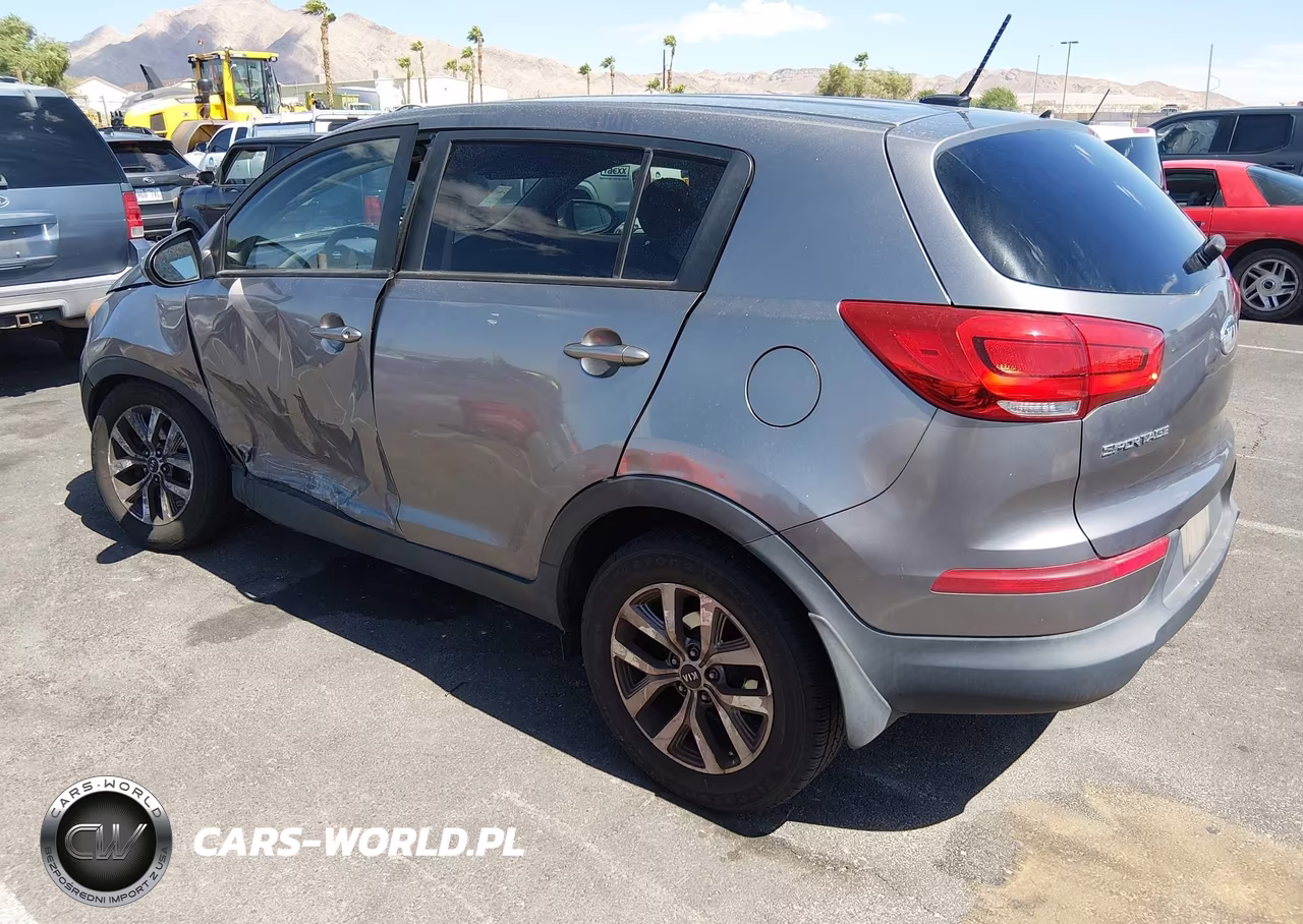2014 Kia Sportage Lx VIN:KNDPB3AC1E7636542 - 3