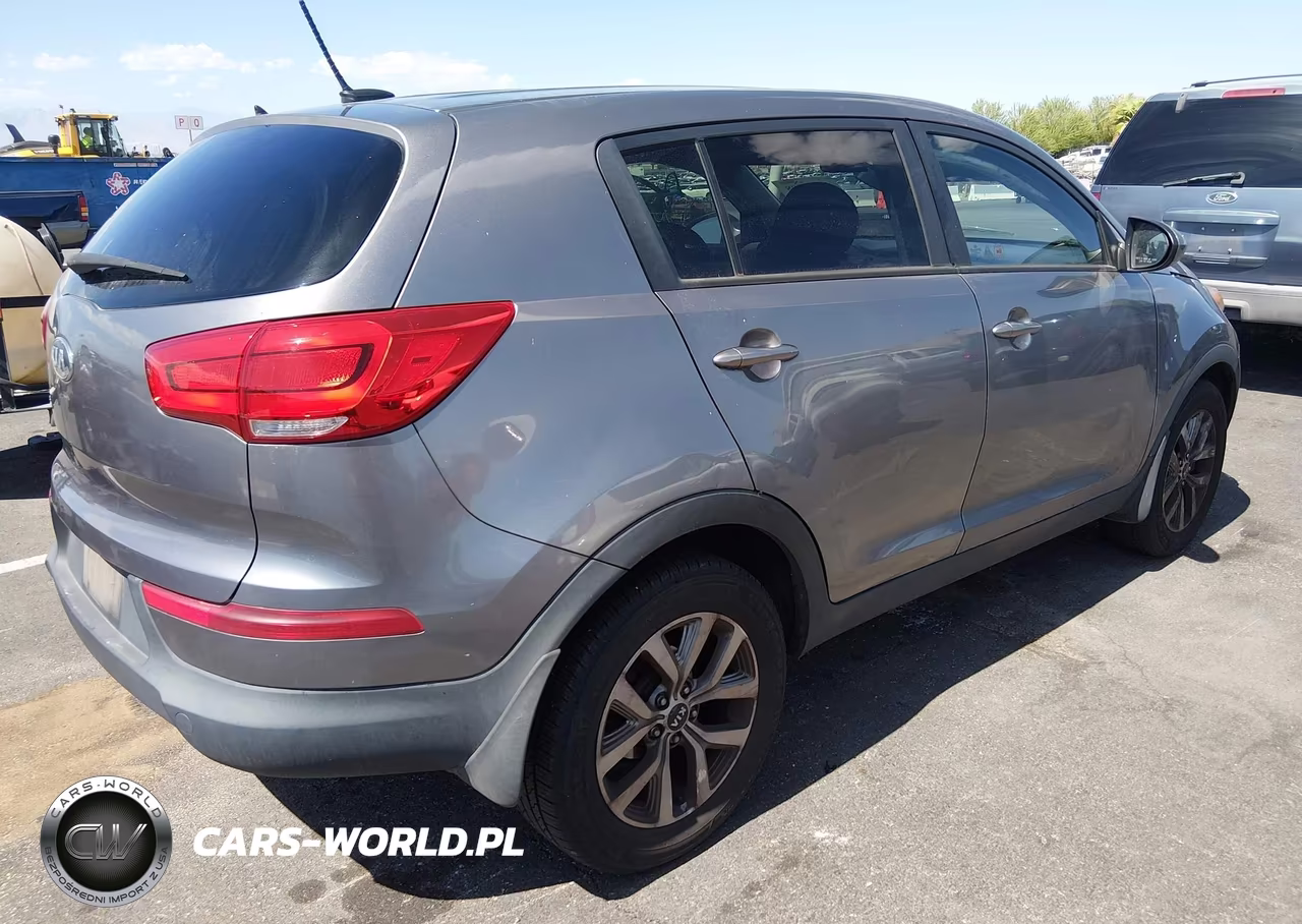2014 Kia Sportage Lx VIN:KNDPB3AC1E7636542 - 4