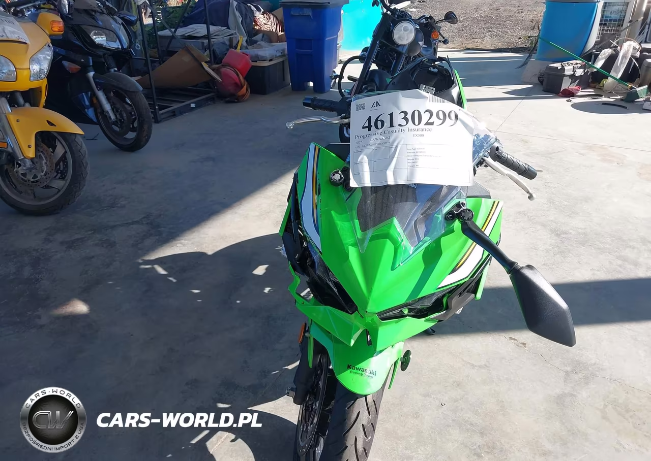 2025 Kawasaki Ex500 H VIN:ML5EXGH15SDA50974 - 5