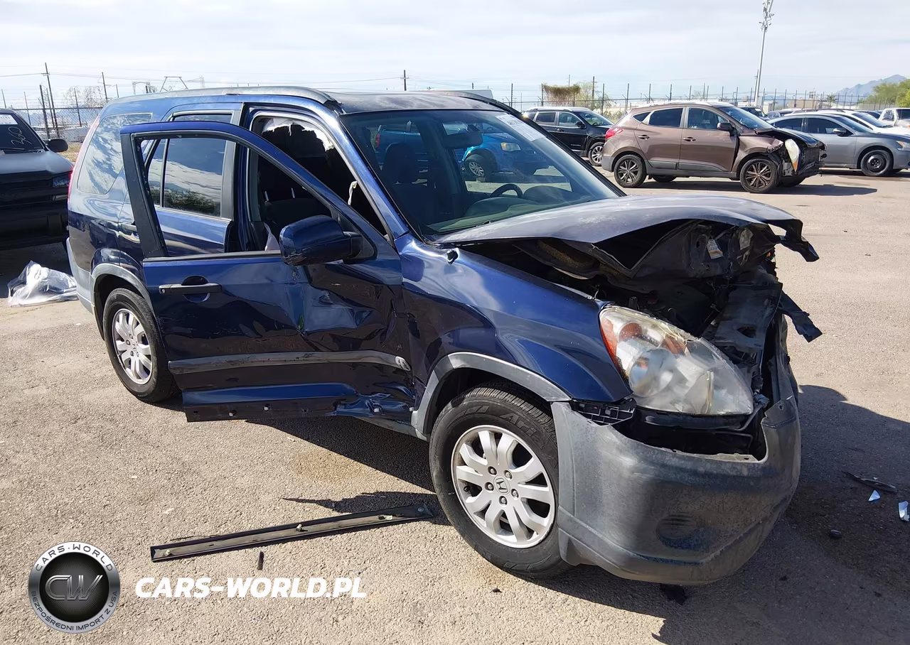 2006 Honda Cr-V Ex VIN:SHSRD78856U445092 - 1