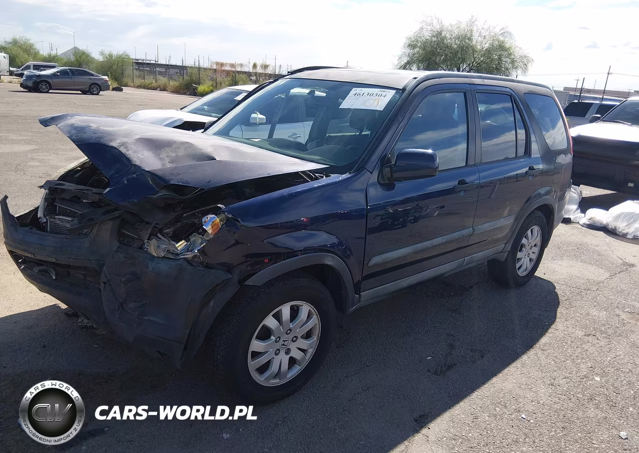 2006 Honda Cr-V Ex VIN:SHSRD78856U445092 - 2