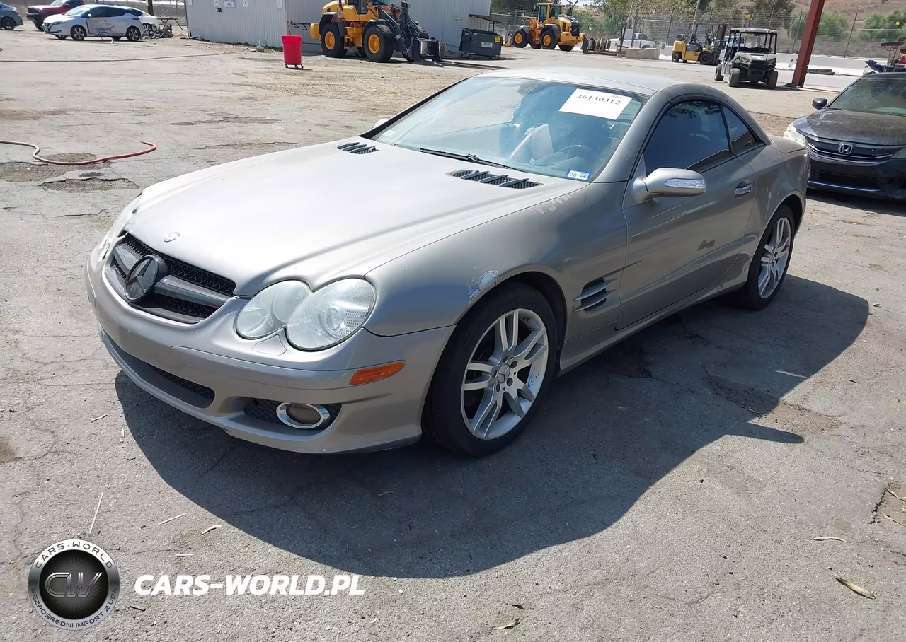 2007 Mercedes-Benz Sl 550 VIN:WDBSK71F67F120356 - 2