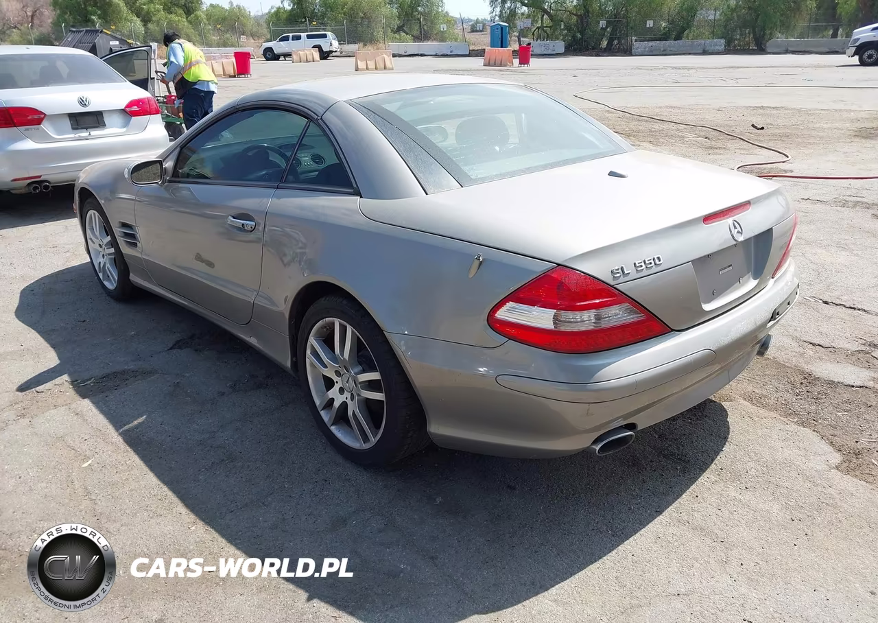 2007 Mercedes-Benz Sl 550 VIN:WDBSK71F67F120356 - 3