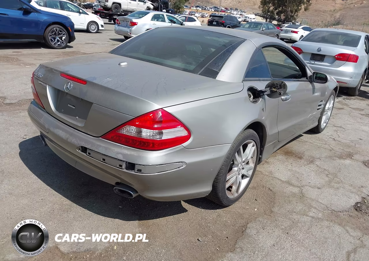 2007 Mercedes-Benz Sl 550 VIN:WDBSK71F67F120356 - 4