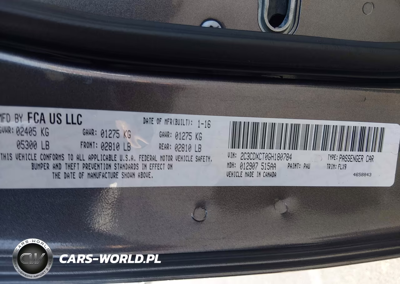 2016 Dodge Charger Road-Track VIN:2C3CDXCT0GH180784 - 9