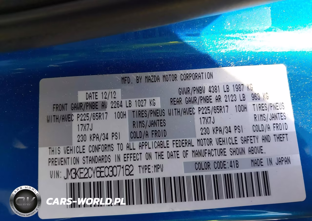 2014 Mazda Cx-5 Touring VIN:JM3KE2CY6E0307162 - 9