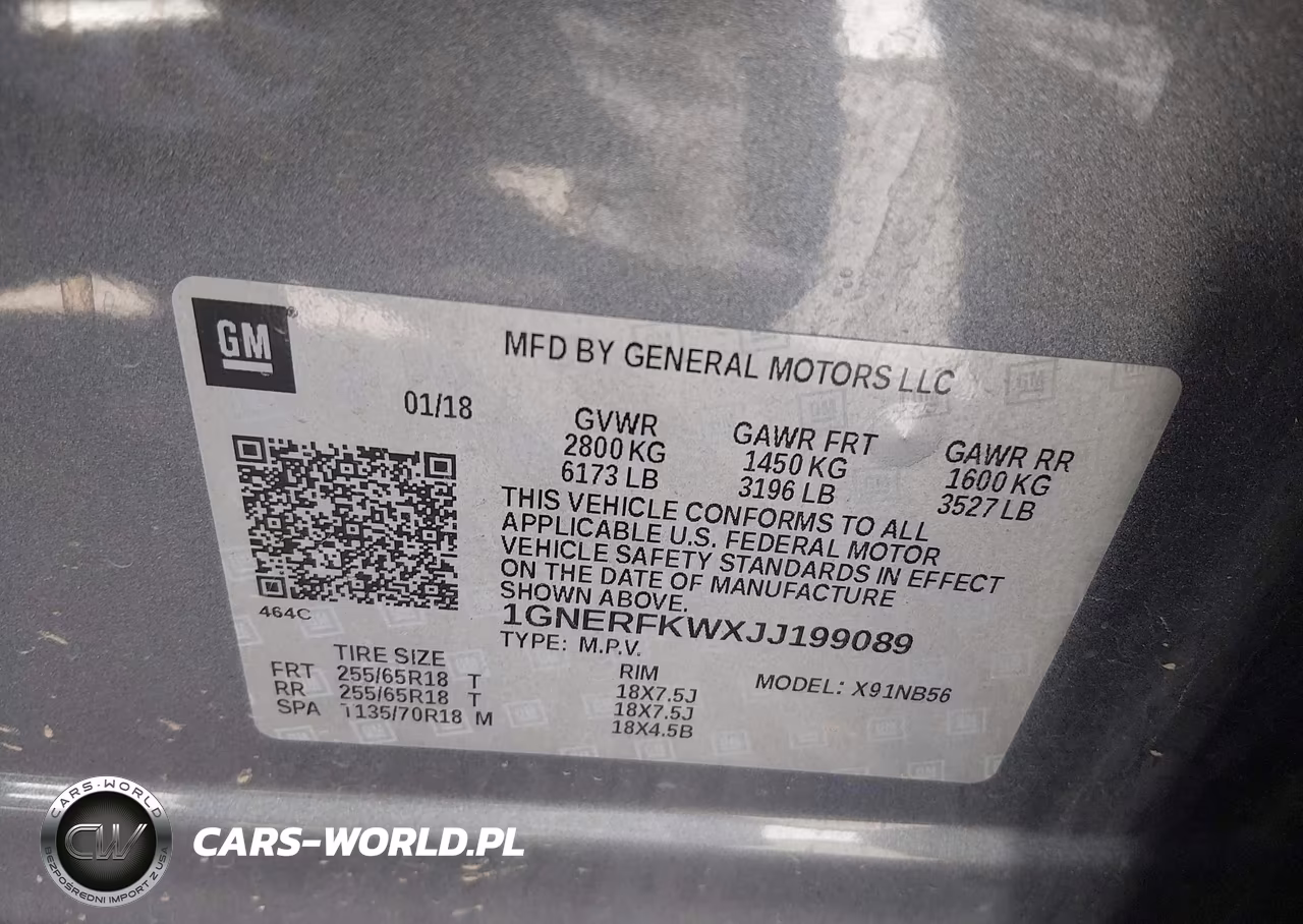 2018 Chevrolet Traverse Ls VIN:1GNERFKWXJJ199089 - 8