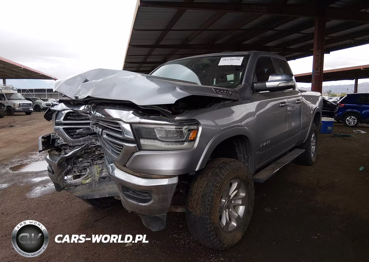 2020 Ram 1500 Laramie 4X4 6'4 Box VIN:1C6SRFDT1LN307388 - 2