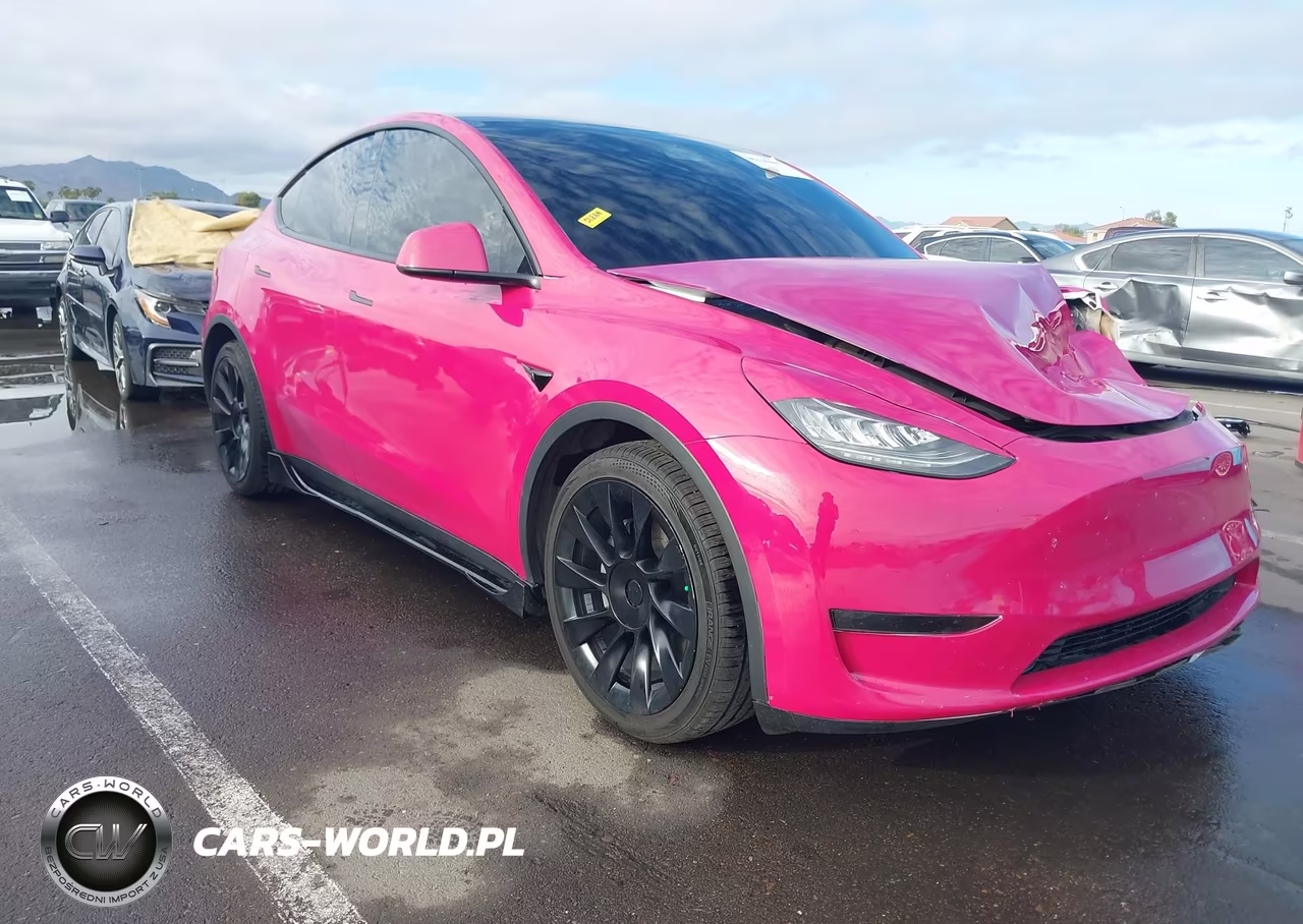 2021 Tesla Model Y Long Range Dual Motor All-Wheel Drive VIN:5YJYGDEE6MF200852 - 1