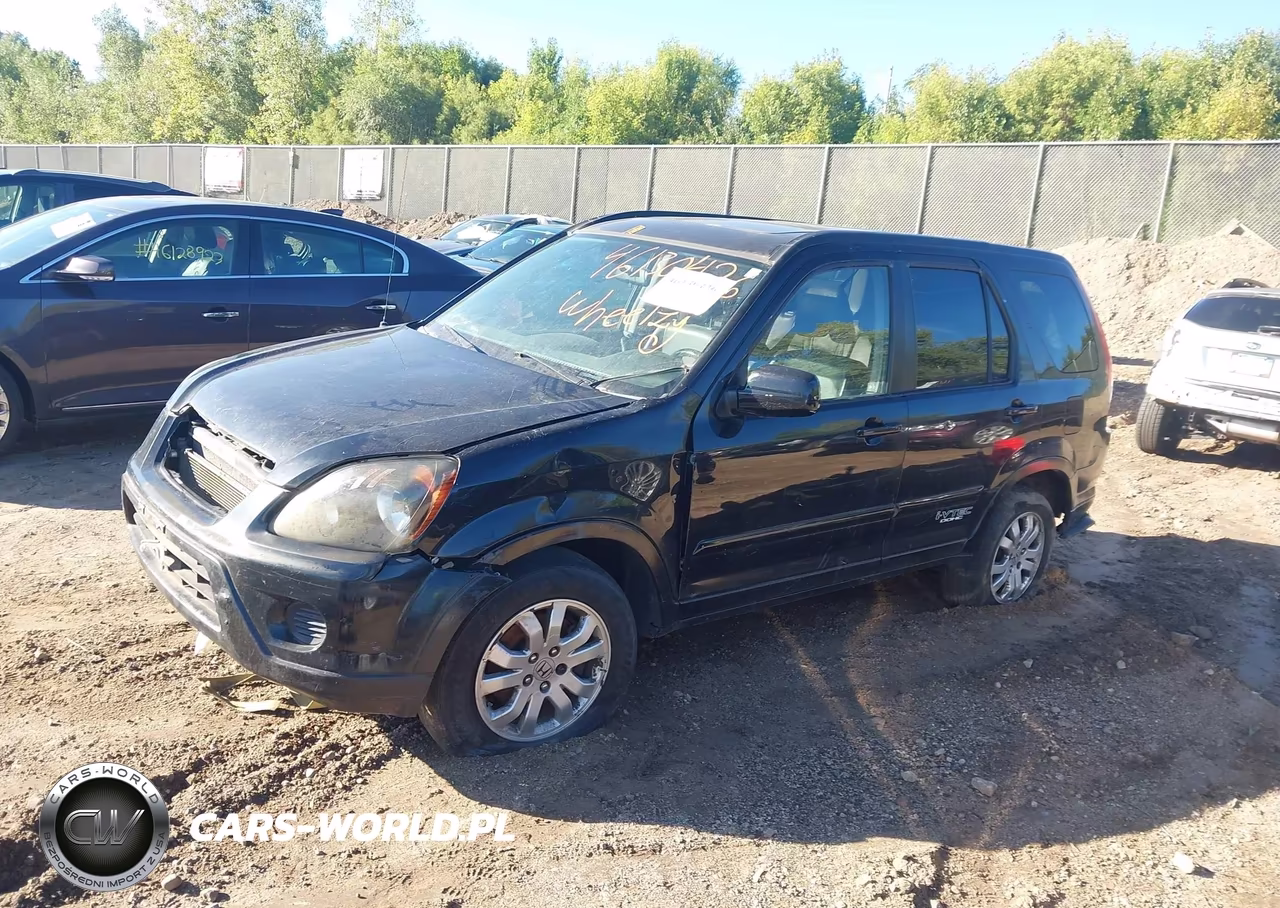 2006 Honda Cr-V Se VIN:JHLRD789X6C021603 - 2