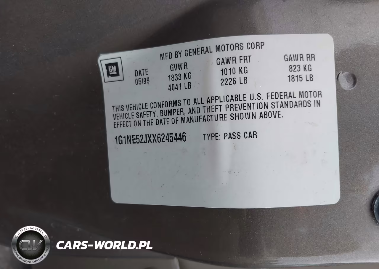 1999 Chevrolet Malibu Ls VIN:1G1NE52JXX6245446 - 9