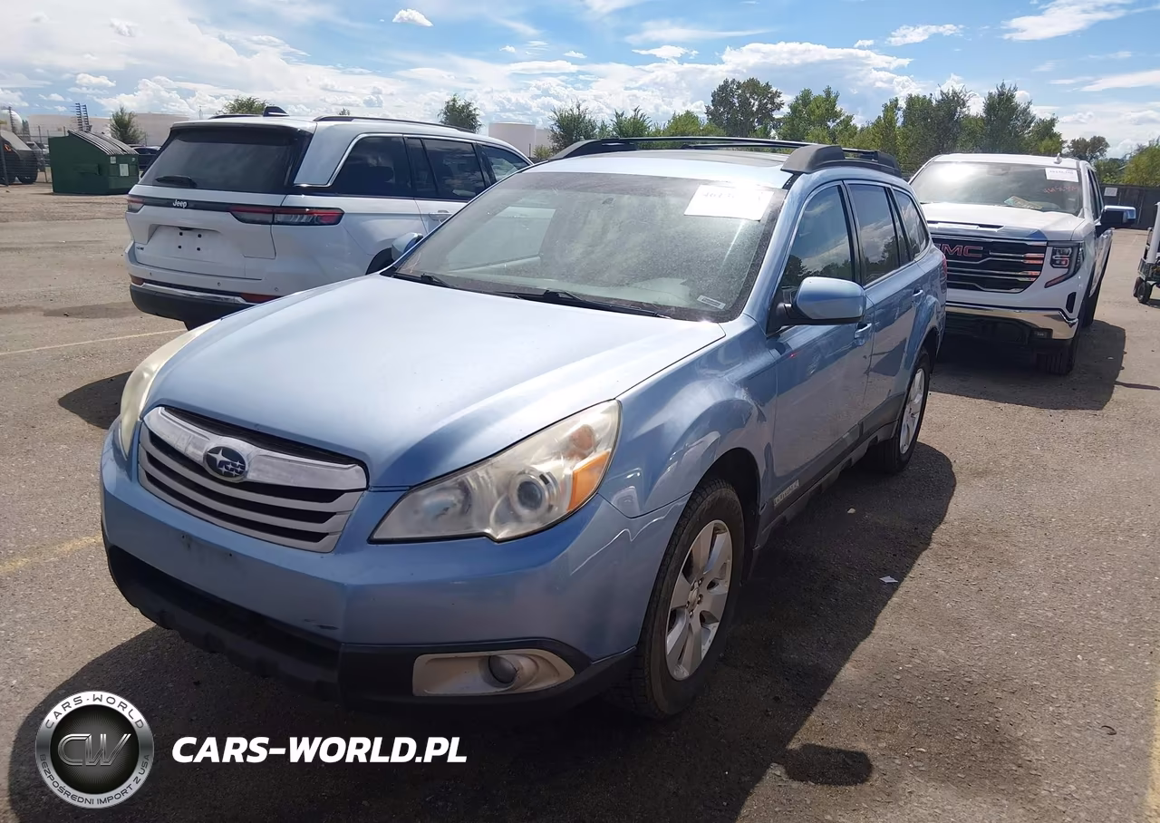 2012 Subaru Outback 2.5I Premium VIN:4S4BRBGC4C3204535 - 2
