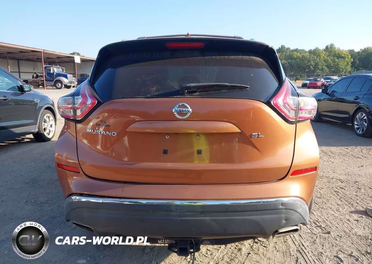 2015 Nissan Murano Sl VIN:5N1AZ2MGXFN288307 - 16