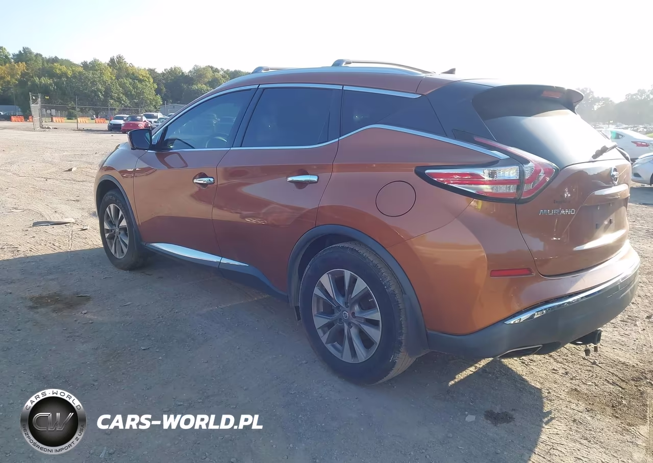 2015 Nissan Murano Sl VIN:5N1AZ2MGXFN288307 - 3