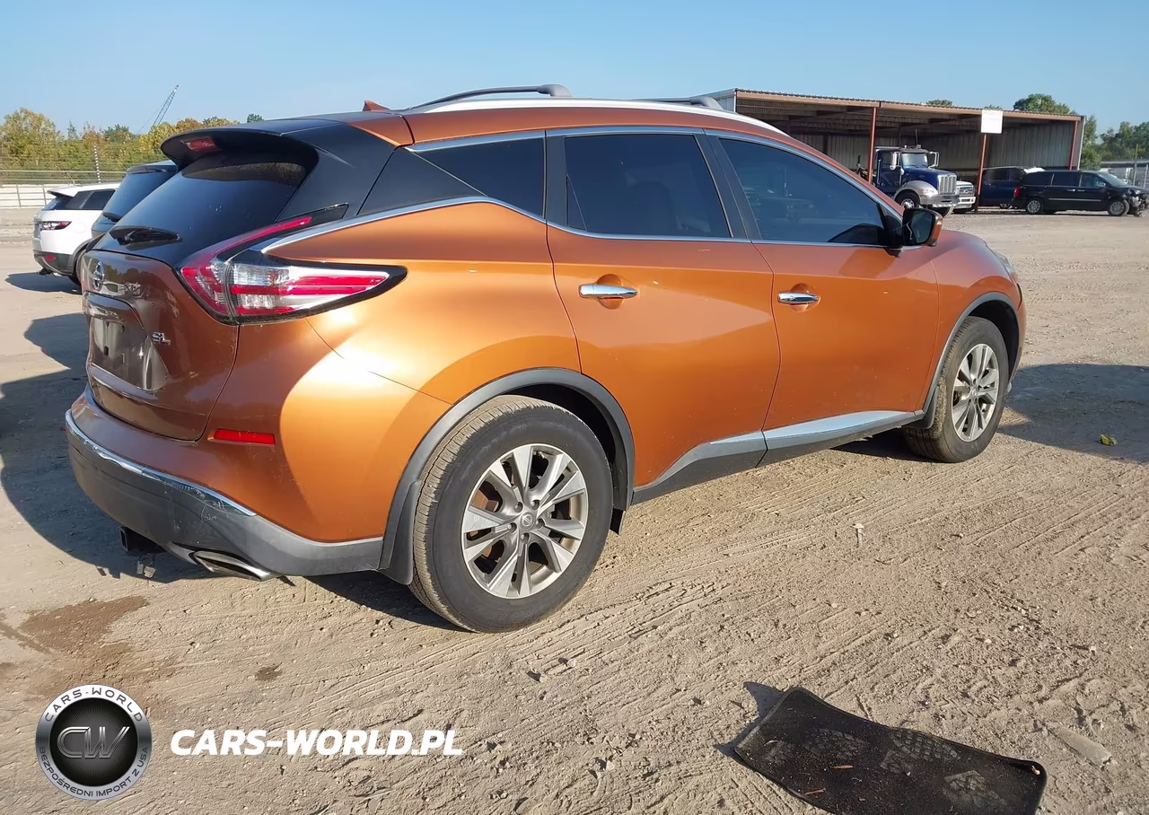 2015 Nissan Murano Sl VIN:5N1AZ2MGXFN288307 - 4