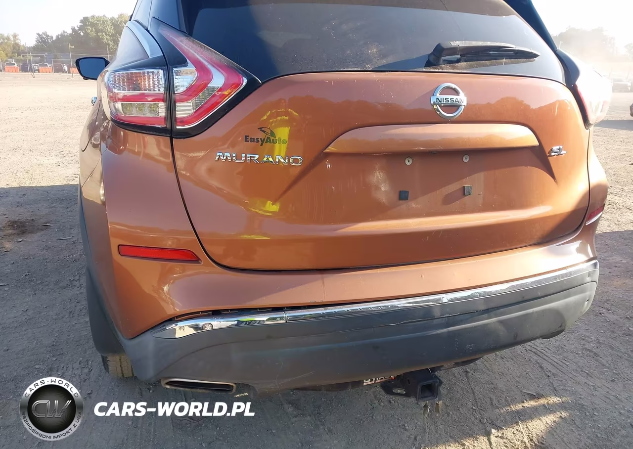 2015 Nissan Murano Sl VIN:5N1AZ2MGXFN288307 - 6