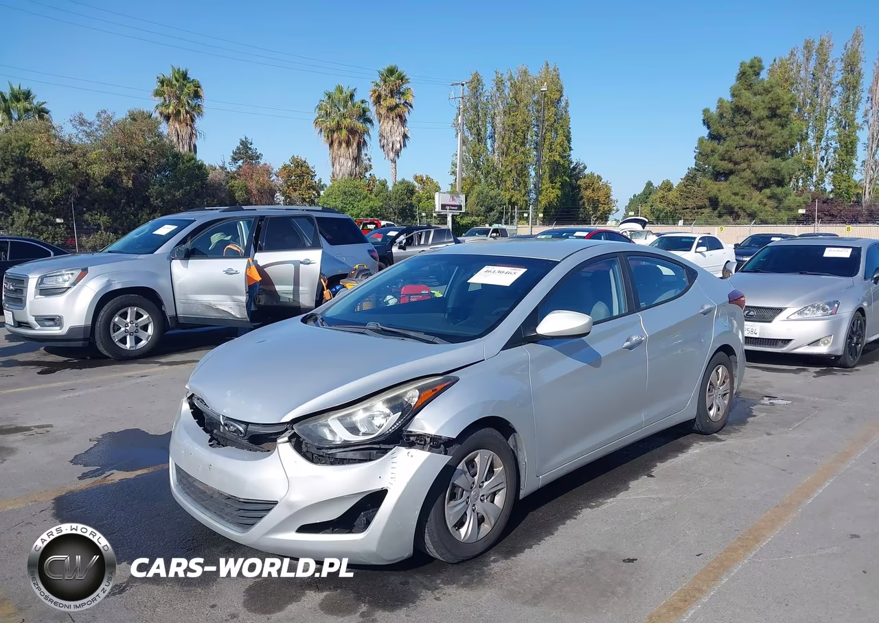 2016 Hyundai Elantra Se VIN:5NPDH4AE8GH673952 - 6