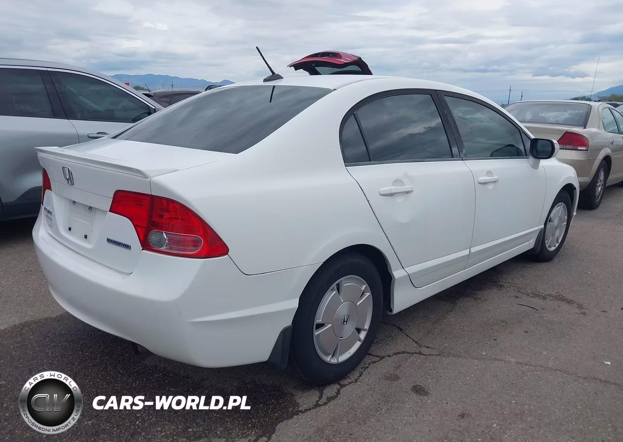 2008 Honda Civic Hybrid VIN:JHMFA36228S010805 - 4