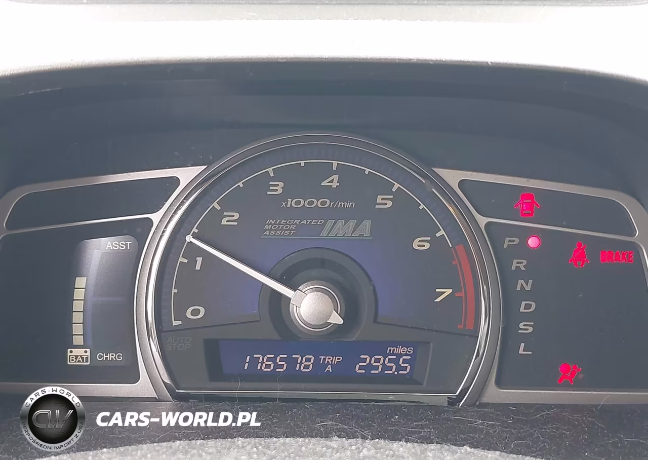 2008 Honda Civic Hybrid VIN:JHMFA36228S010805 - 7