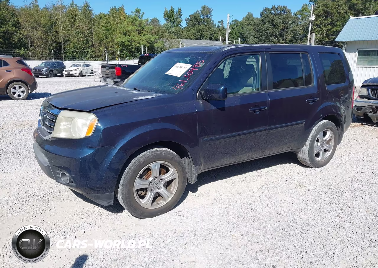 2012 Honda Pilot Ex-L VIN:5FNYF4H52CB079010 - 2