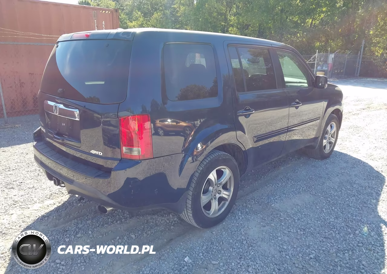 2012 Honda Pilot Ex-L VIN:5FNYF4H52CB079010 - 4