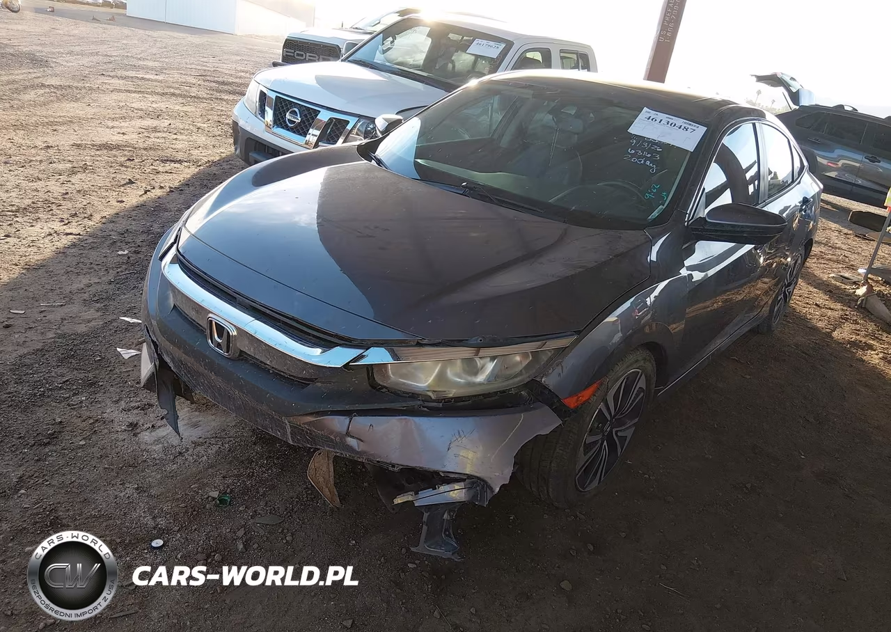 2017 Honda Civic Ex-L VIN:19XFC1F76HE000096 - 2