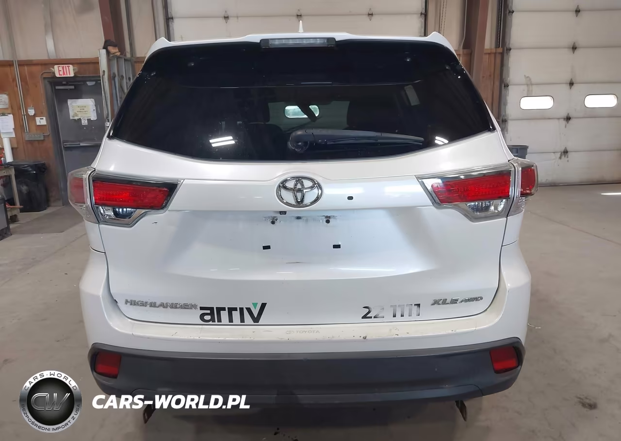 2014 Toyota Highlander Xle V6 VIN:5TDJKRFH0ES005753 - 16