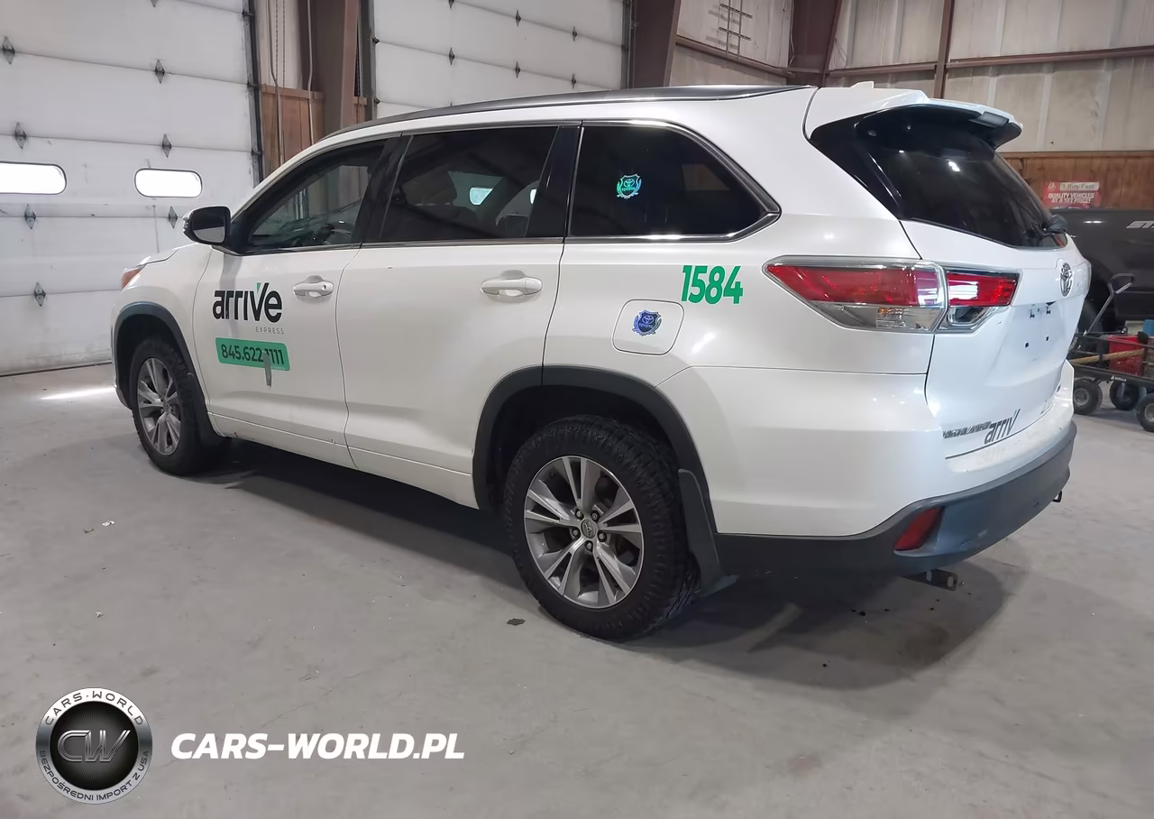 2014 Toyota Highlander Xle V6 VIN:5TDJKRFH0ES005753 - 3