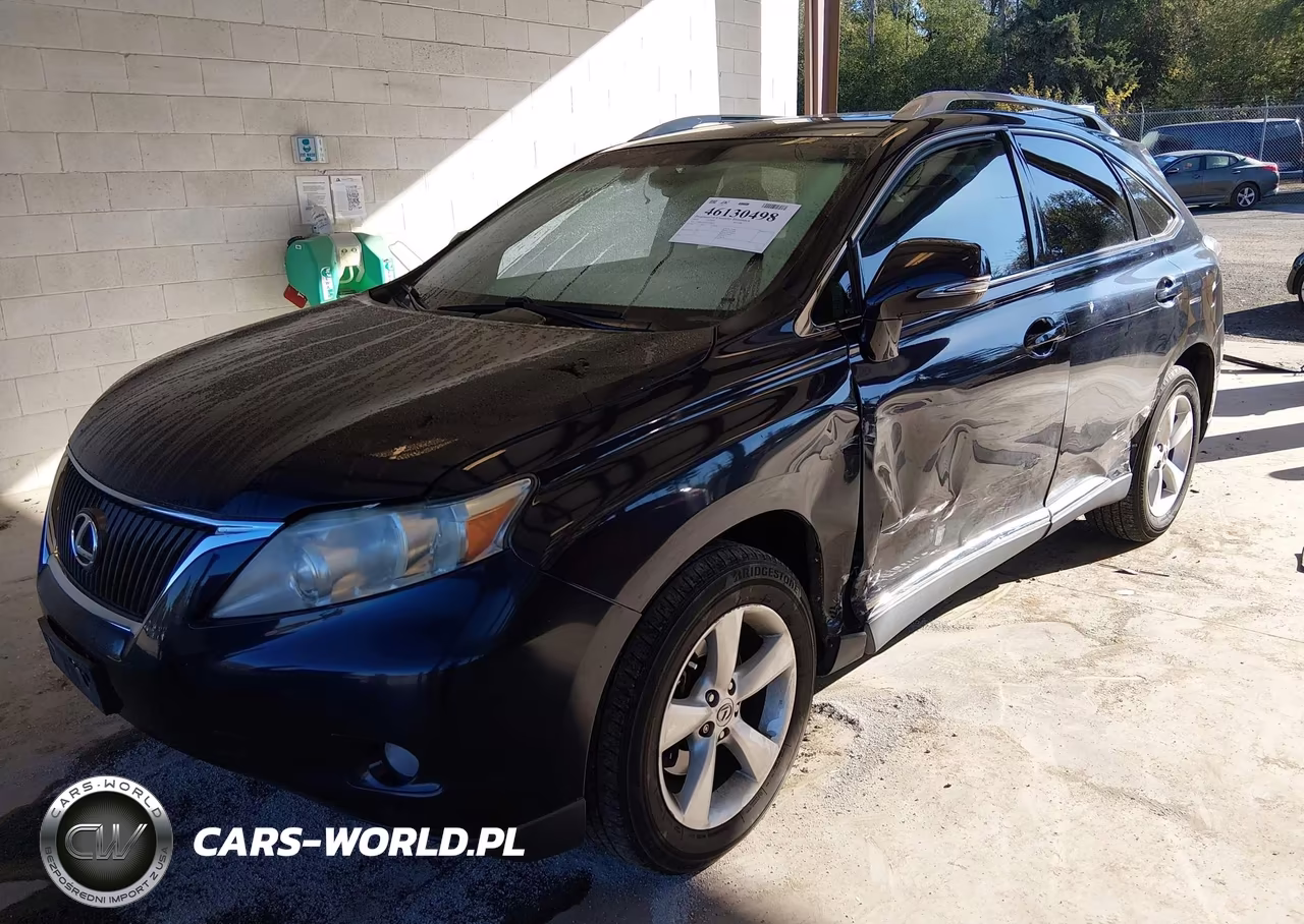 2010 Lexus Rx 350 VIN:2T2BK1BA8AC048895 - 2