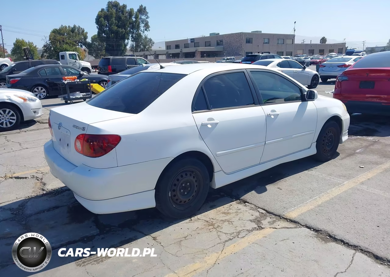 2003 Toyota Corolla S VIN:1NXBR32E63Z124033 - 4