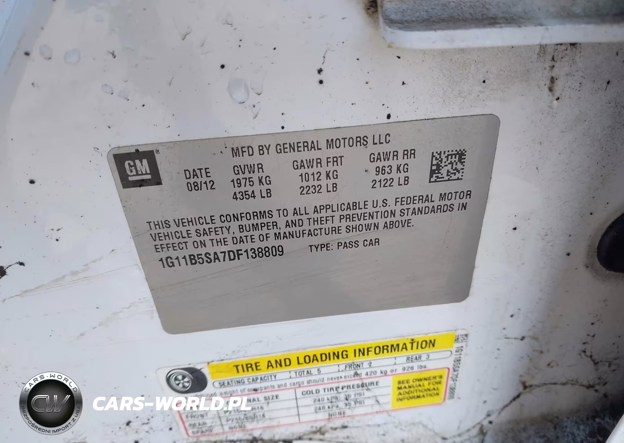 2013 Chevrolet Malibu 1Ls VIN:1G11B5SA7DF138809 - 9