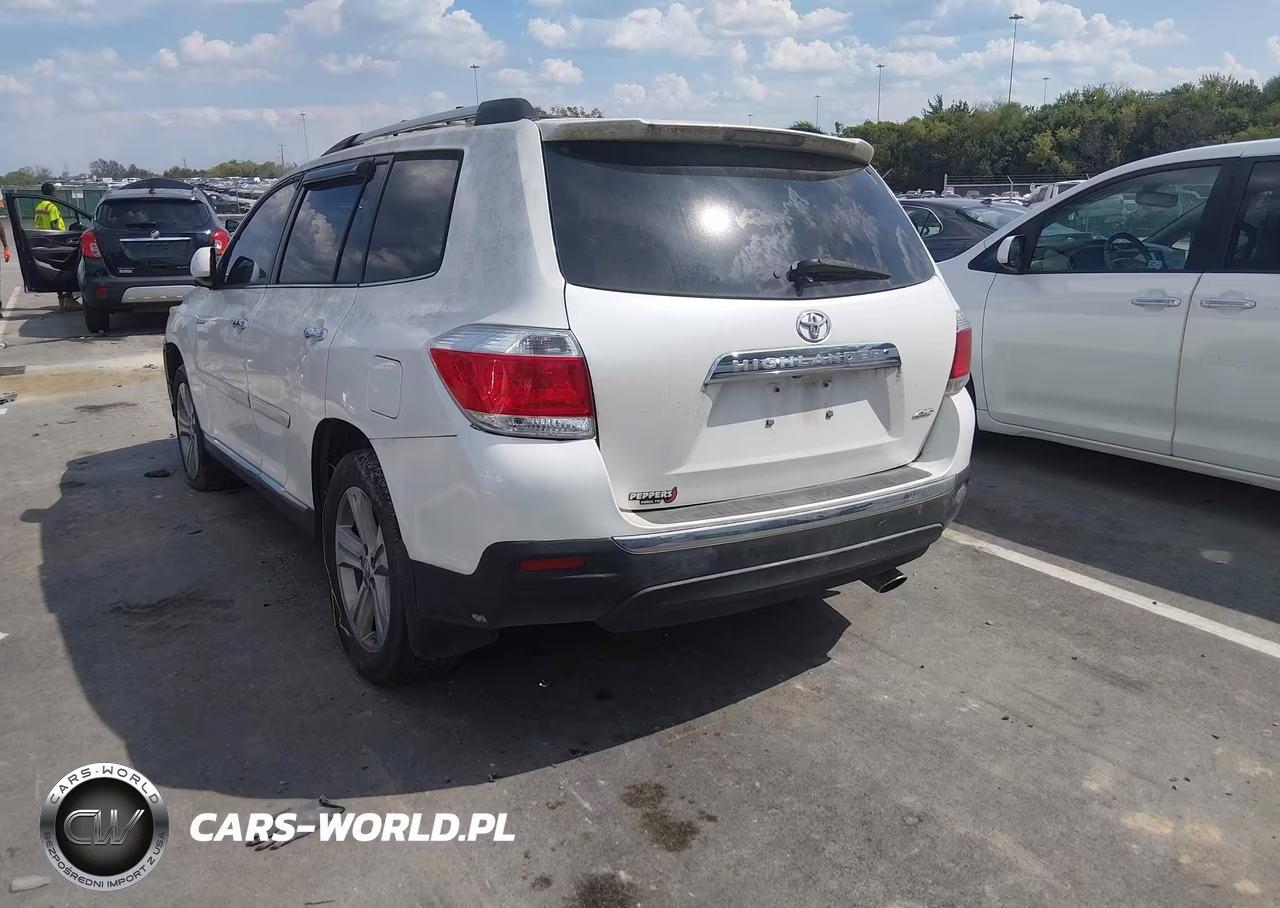 2012 Toyota Highlander Limited V6 VIN:5TDDK3EH7CS167534 - 3