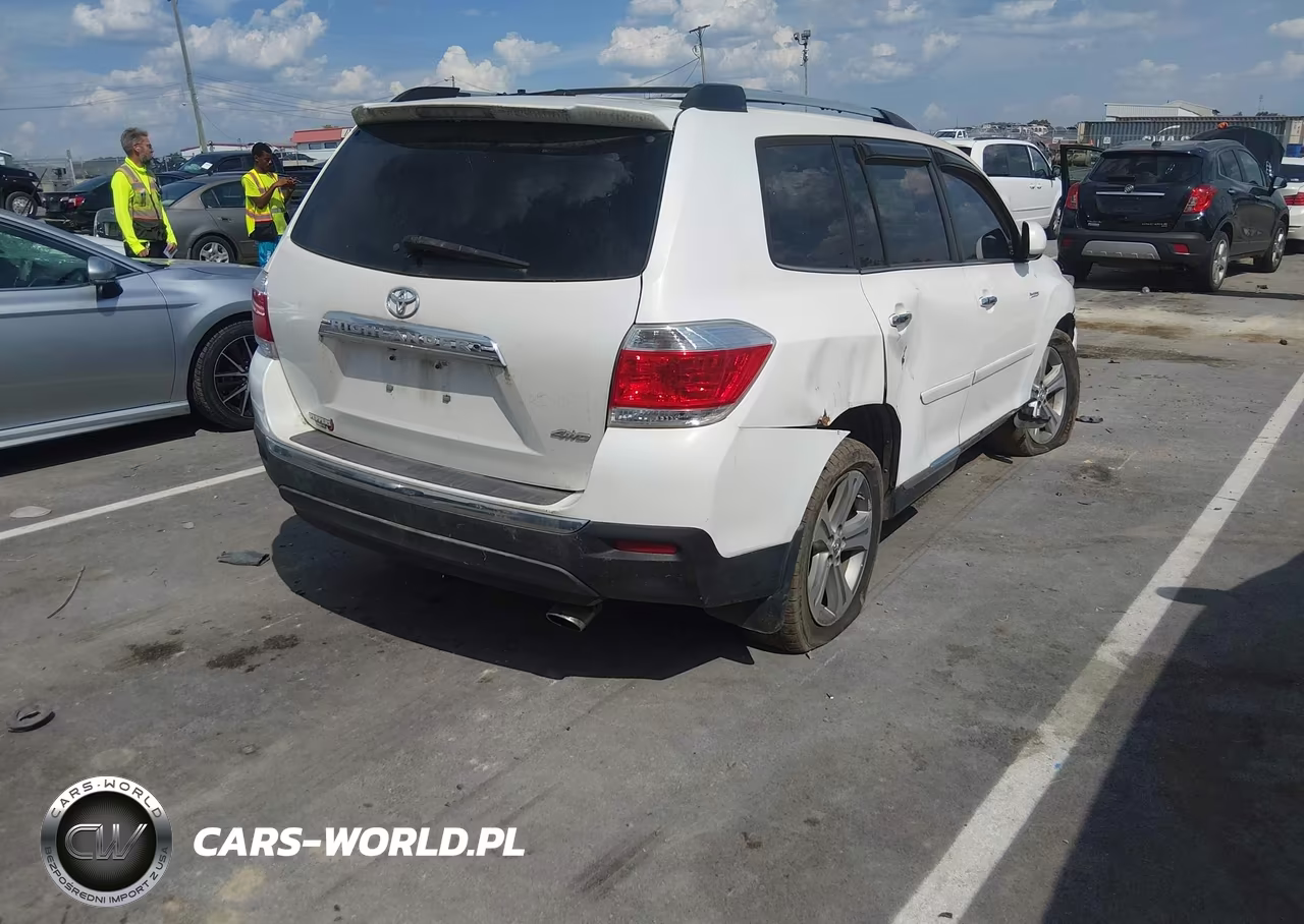 2012 Toyota Highlander Limited V6 VIN:5TDDK3EH7CS167534 - 4
