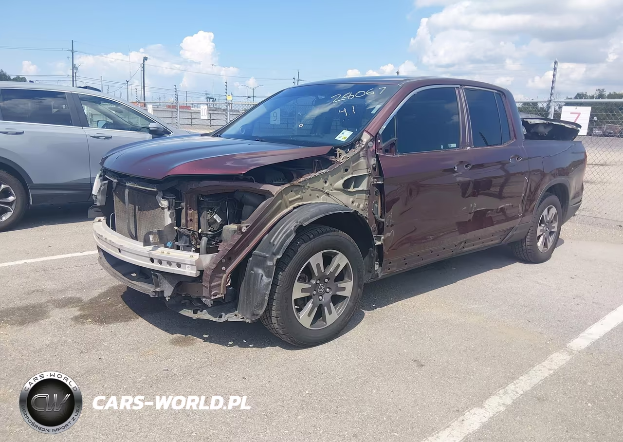 2018 Honda Ridgeline Rtl-T VIN:5FPYK2F64JB002011 - 2