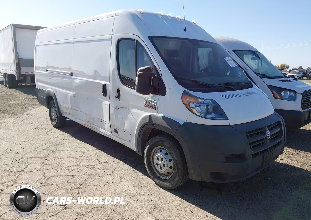 2018 Ram Promaster 3500 Cargo Van High Roof 159 Wb Ext