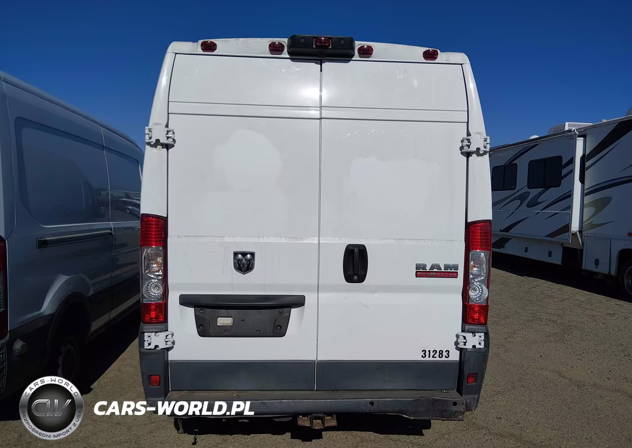 2018 Ram Promaster 3500 Cargo Van High Roof 159 Wb Ext VIN:3C6URVJGXJE119044 - 16