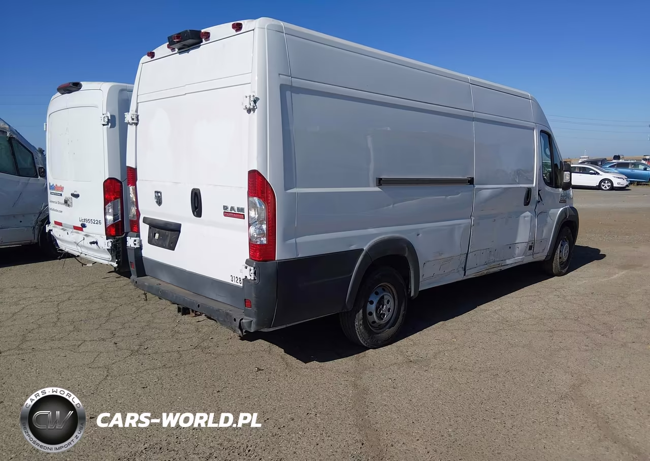 2018 Ram Promaster 3500 Cargo Van High Roof 159 Wb Ext VIN:3C6URVJGXJE119044 - 4