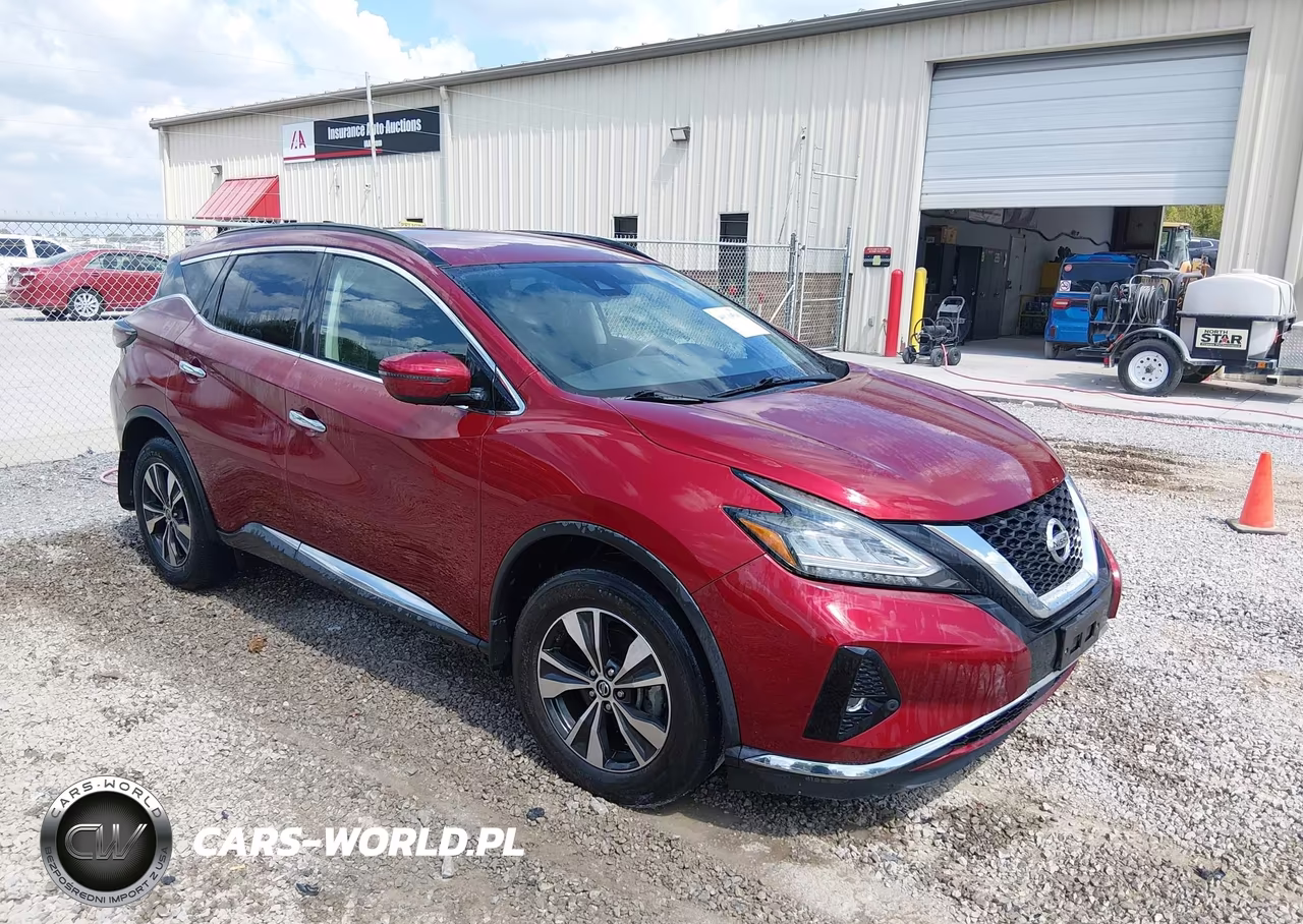 2021 Nissan Murano Sv Fwd VIN:5N1AZ2BJ5MC136023 - 1