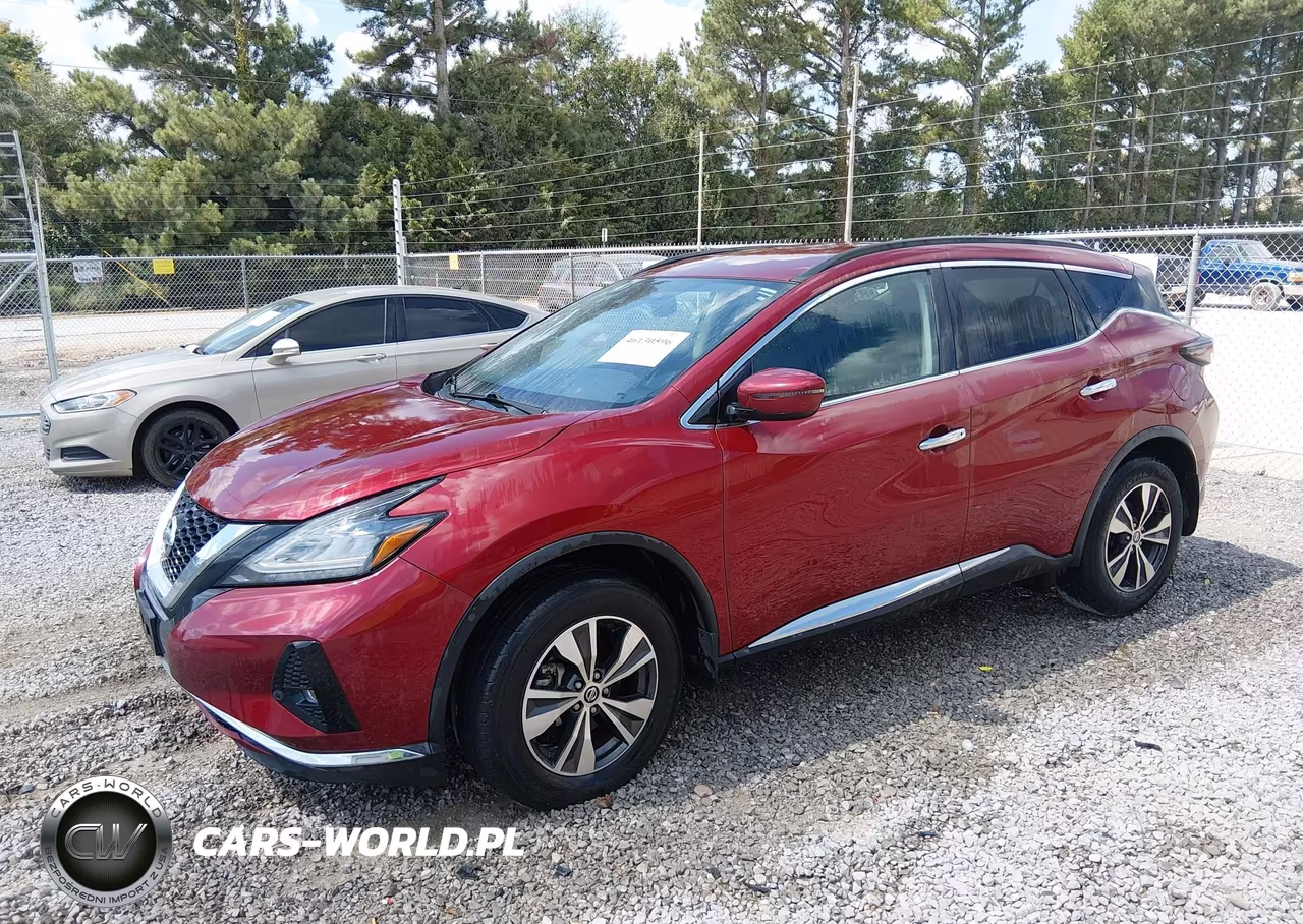 2021 Nissan Murano Sv Fwd VIN:5N1AZ2BJ5MC136023 - 2