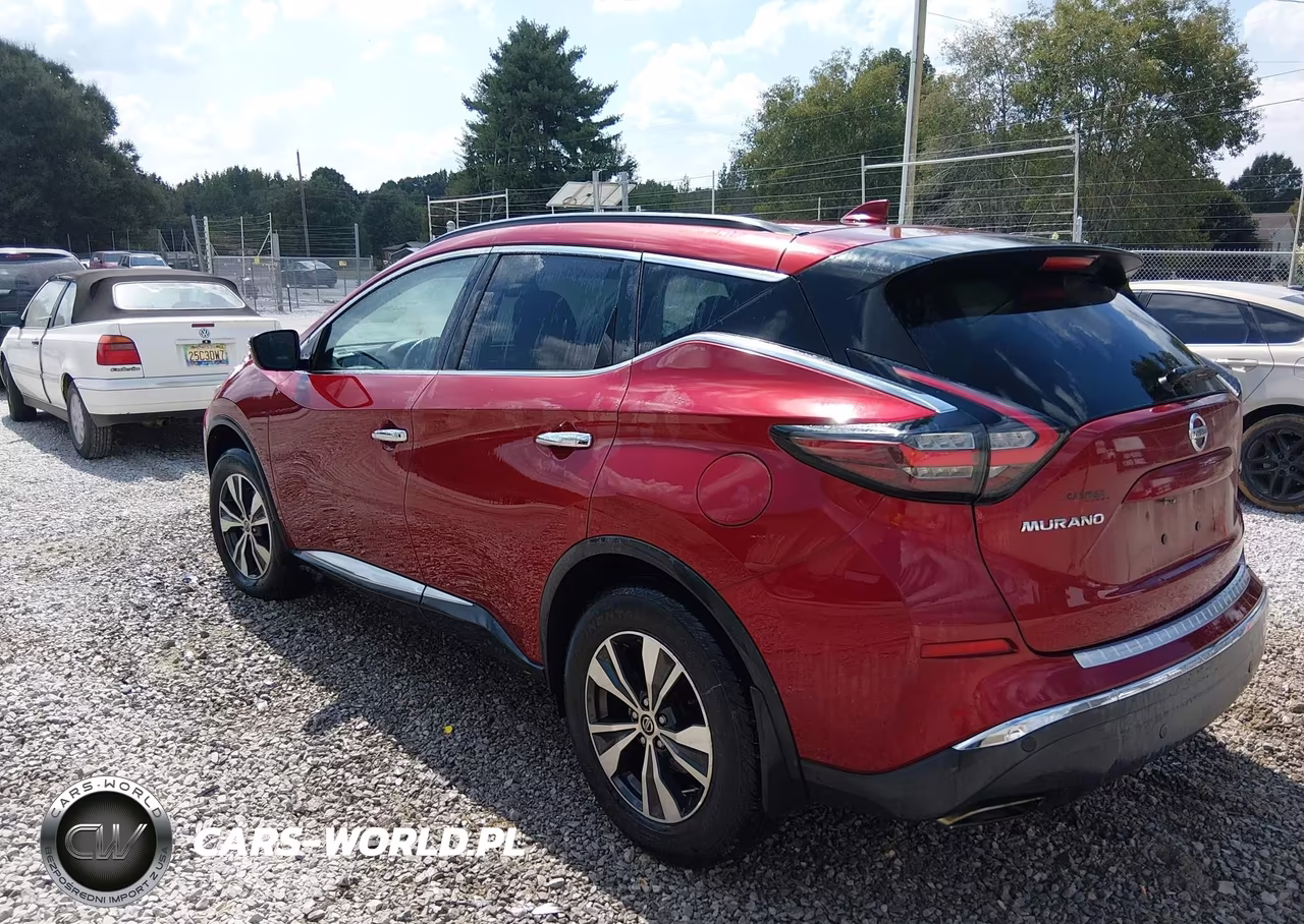 2021 Nissan Murano Sv Fwd VIN:5N1AZ2BJ5MC136023 - 3