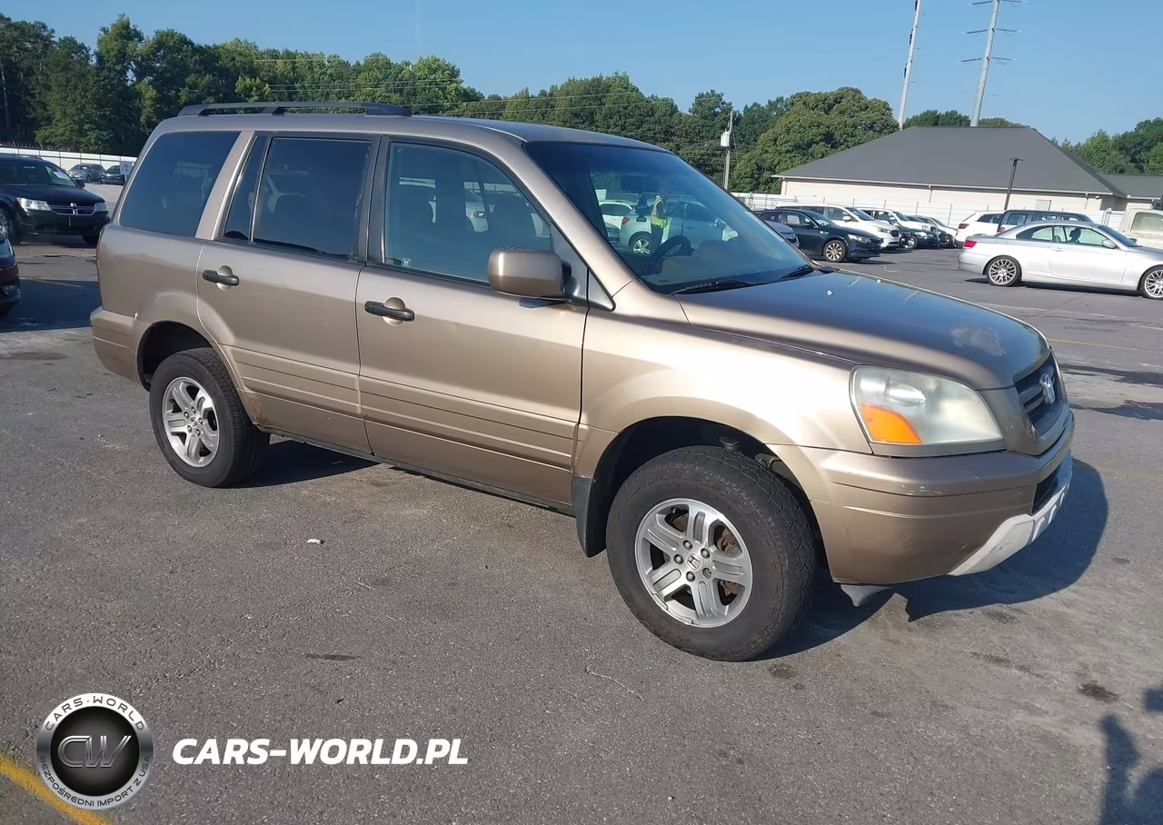 2004 Honda Pilot Ex-L VIN:2HKYF18574H521233 - 1