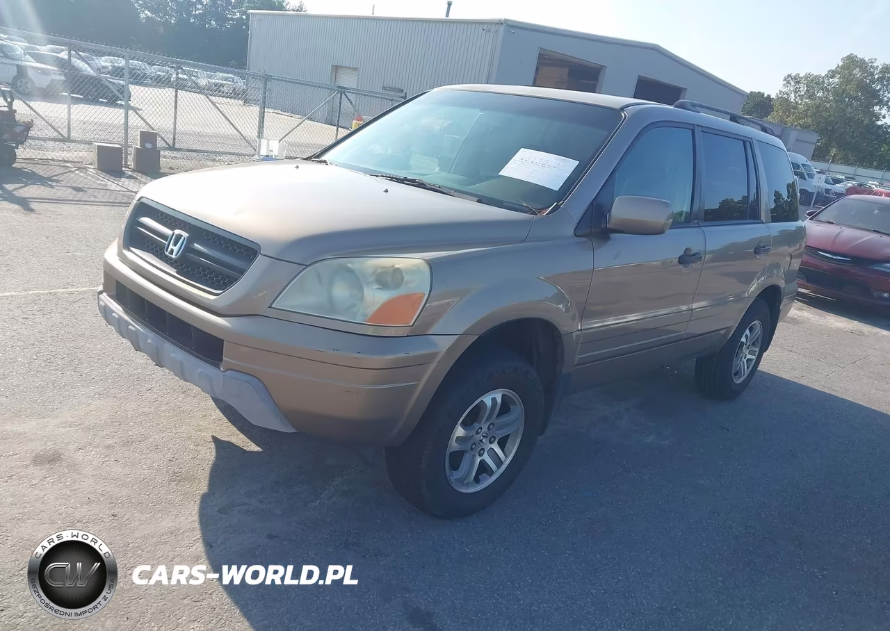 2004 Honda Pilot Ex-L VIN:2HKYF18574H521233 - 2