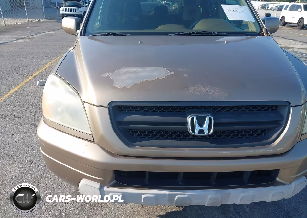 2004 Honda Pilot Ex-L VIN:2HKYF18574H521233 - 6