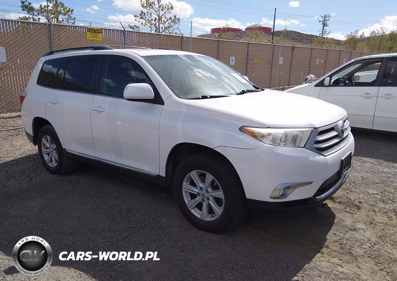 2012 Toyota Highlander Se V6 VIN:5TDBK3EH9CS113949 - 1