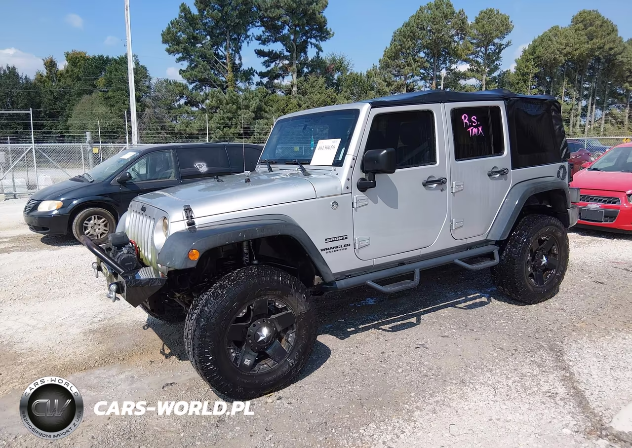 2012 Jeep Wrangler Unlimited Sport VIN:1C4BJWDG1CL284595 - 2
